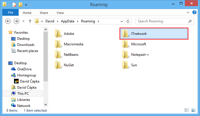 Appdata a tvorenie zložky aplikácie v C# .NET - Súbory a sieť vo Visual Basic .NET
