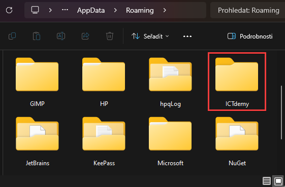 Priečinok AppData v Pythonu - Práca so súbormi v Pythone