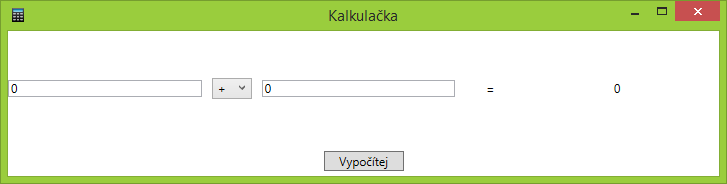 Kalkulačka v C# .NET WPF - Okenné aplikácie v C # .NET WPF