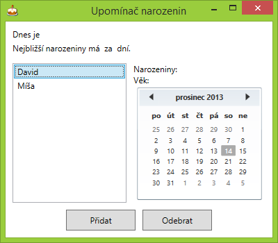 Binding u WPF listbox v C# .NET - Okenné aplikácie v C # .NET WPF