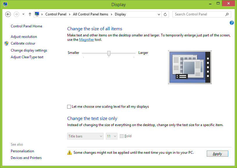 Zmena DPI vo Windows - Okenné aplikácie v C # .NET WPF