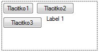 FlowLayoutPanel / Panel s tečúcim obsahom vo Windows forms aplikácii - Okenné aplikácie v C # .NET vo Windows Forms