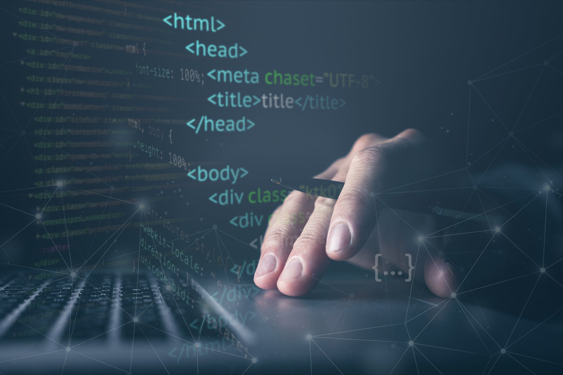 Ilustračný obrázok HTML štruktúry - SEO - Optimalizácia webov pre vyhľadávače