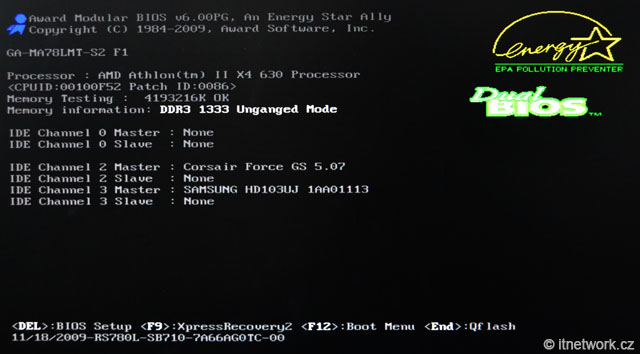 Nadobudnutie do Setup utility BIOSu - Staviame si počítač