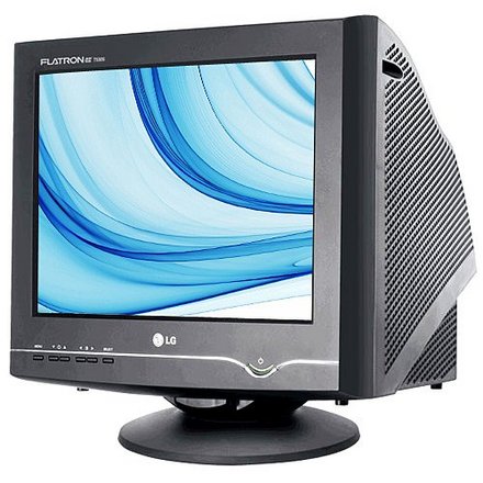 CRT monitor - Staviame si počítač