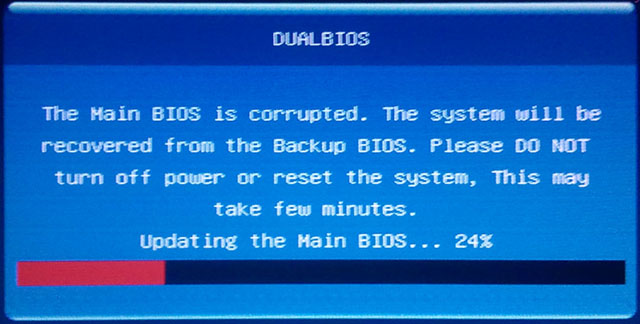 dual BIOS - Staviame si počítač