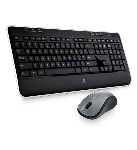 Bezdrôtová klávesnica a myš - Staviame si počítač