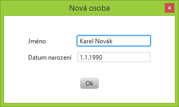 Diloag v JavaFX - Okenné aplikácie v Java FX