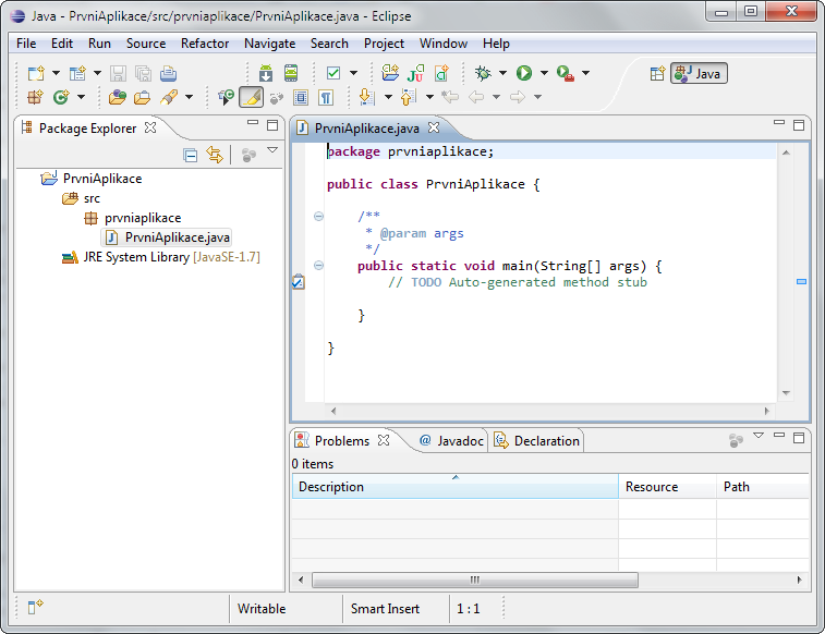 Layout Eclipse - IntelliJ IDEA / NetBeans / Eclipse - Pokročilá práce - IntelliJ IDEA / NetBeans / Eclipse - Pokročilá práce