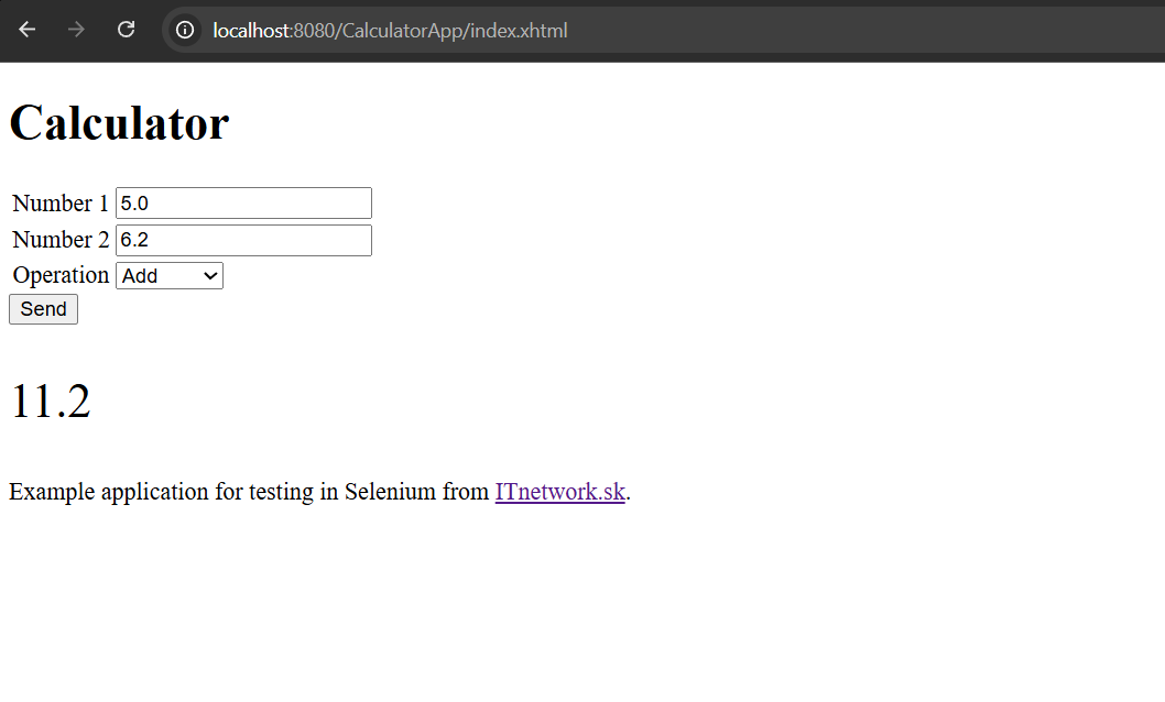 Hotová webová kalkulačka v Java Enterprise - Online kurzy programovania Java - Najväčší slovenský e-learning