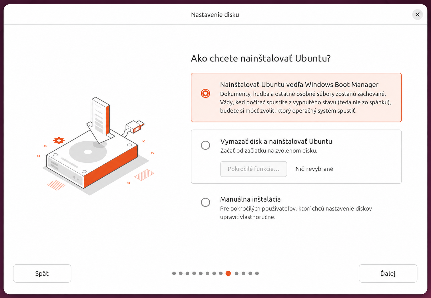 Výber inštalácie - Základy Linuxu
