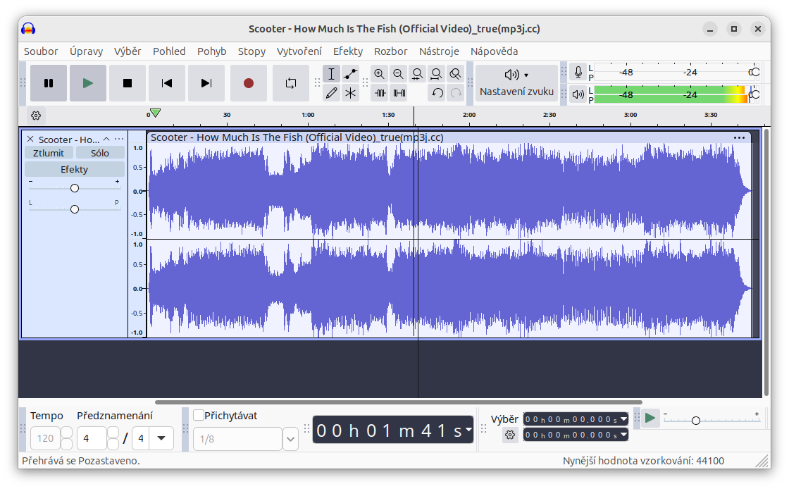 Audacity v Ubuntu - Základy Linuxu - Základy Linuxu
