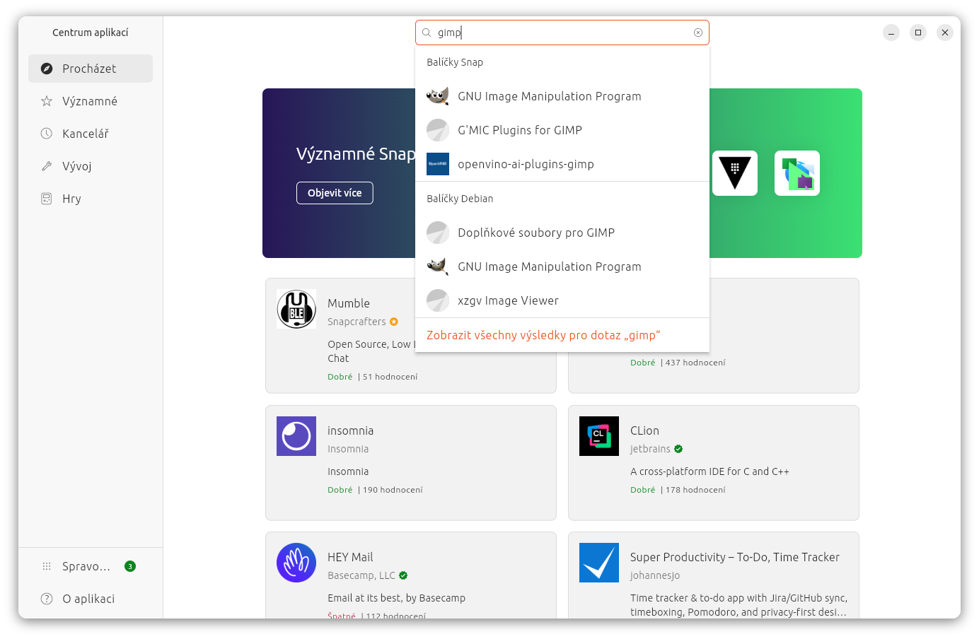 Centrum aplikácií v Ubuntu - Základy Linuxu - Základy Linuxu