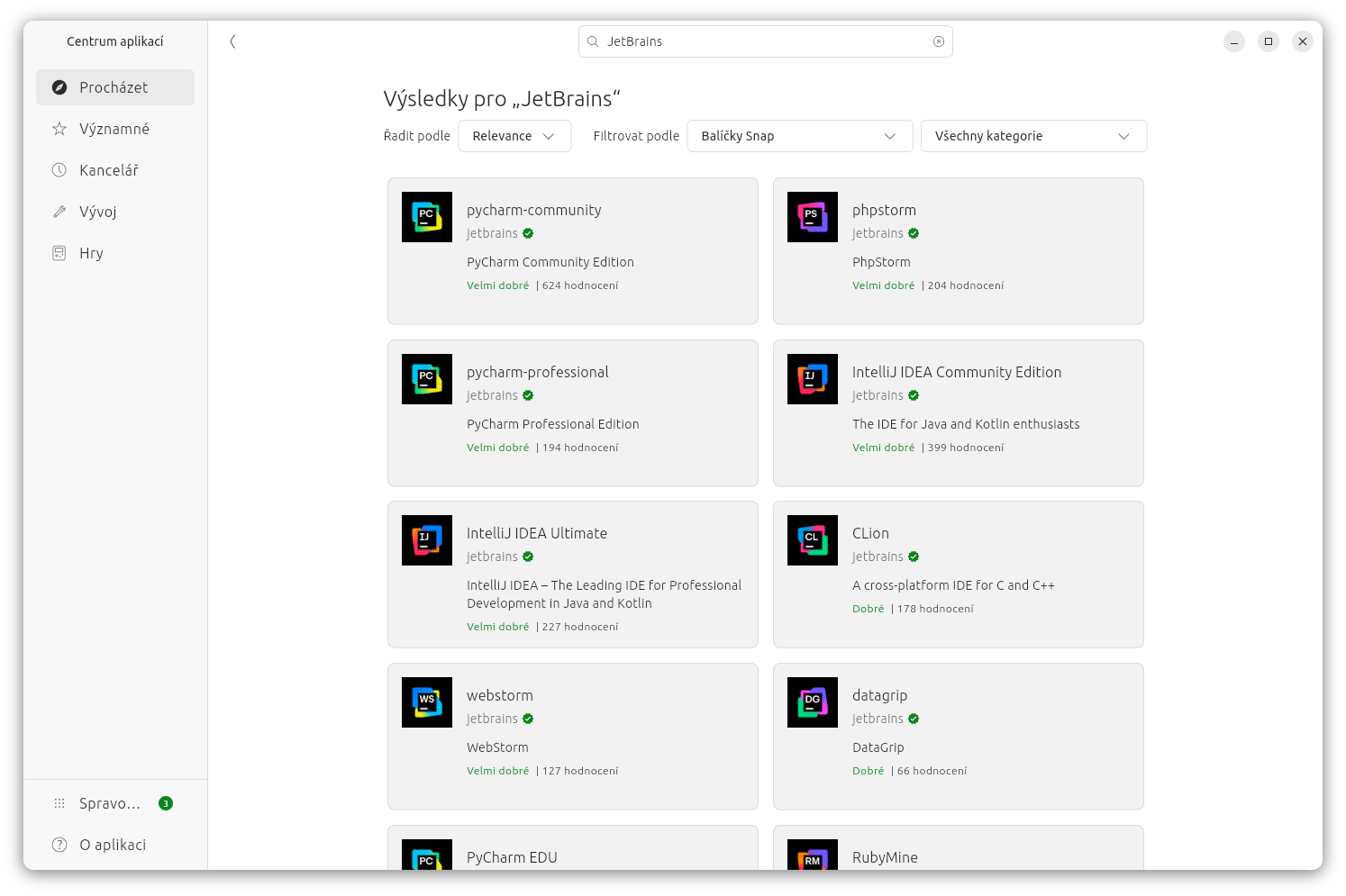 JetBrains IDE v Ubuntu - Základy Linuxu - Základy Linuxu