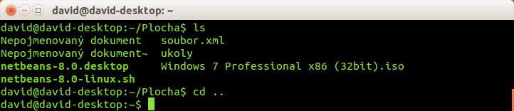 Príkaz cd k zmene zložky v Bash - Základy Linuxu