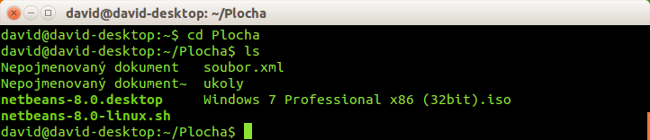 Príkaz cd k zmene zložky v Bash - Základy Linuxu
