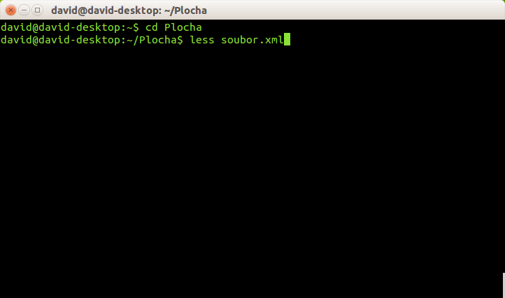 Zobrazenie textového súboru pomocou less v Bashi - Základy Linuxu