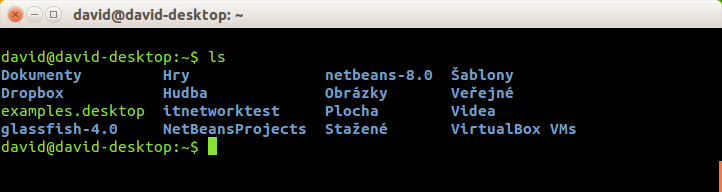Výpis súborov a priečinkov v termináli Linuxe - Základy Linuxu