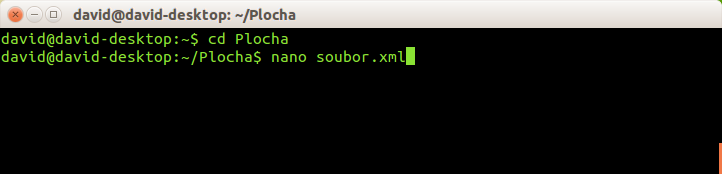 Zobrazenie textového súboru pomocou nano v Bashi - Základy Linuxu