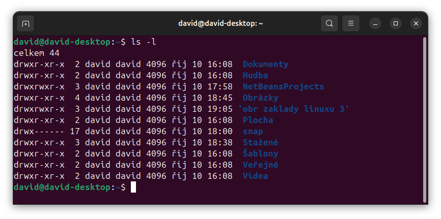 Terminál Linuxu Ubuntu - Základy Linuxu - Základy Linuxu