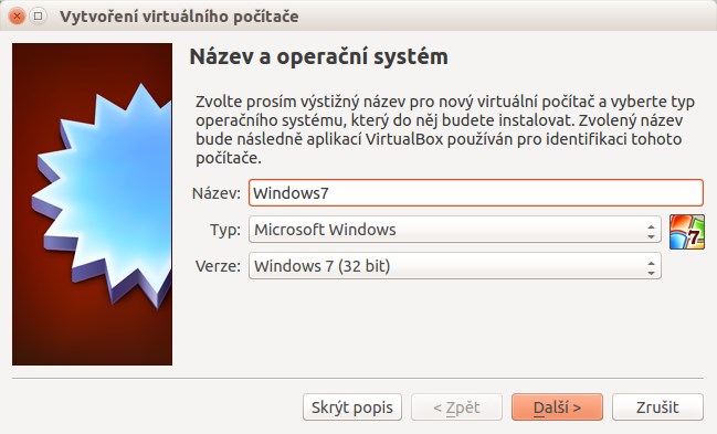 VirtualBox v Linuxe Ubuntu - Základy Linuxu