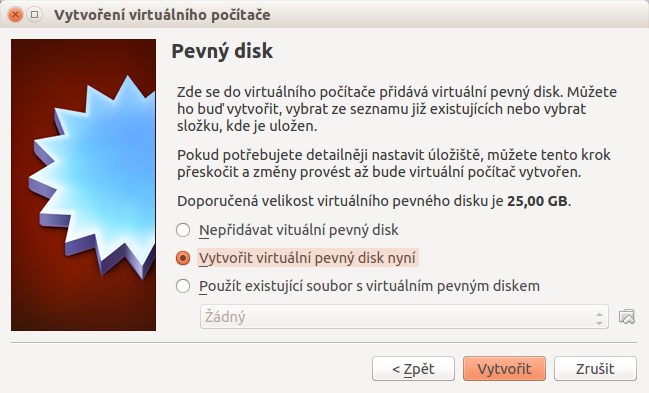 VirtualBox v Linuxe Ubuntu - Základy Linuxu