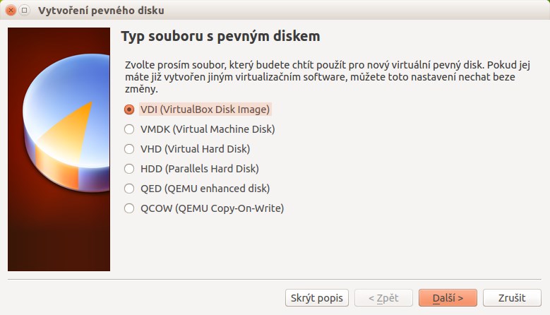 VirtualBox v Linuxe Ubuntu - Základy Linuxu