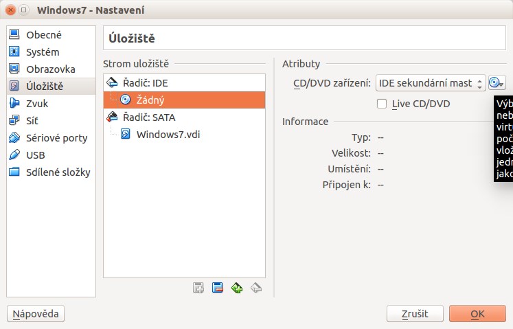 VirtualBox v Linuxe Ubuntu - Základy Linuxu