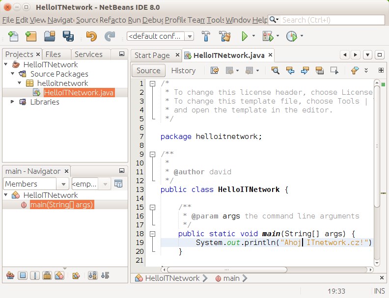 NetBeans 8.0 v Ubuntu Linuxe - Základy Linuxu