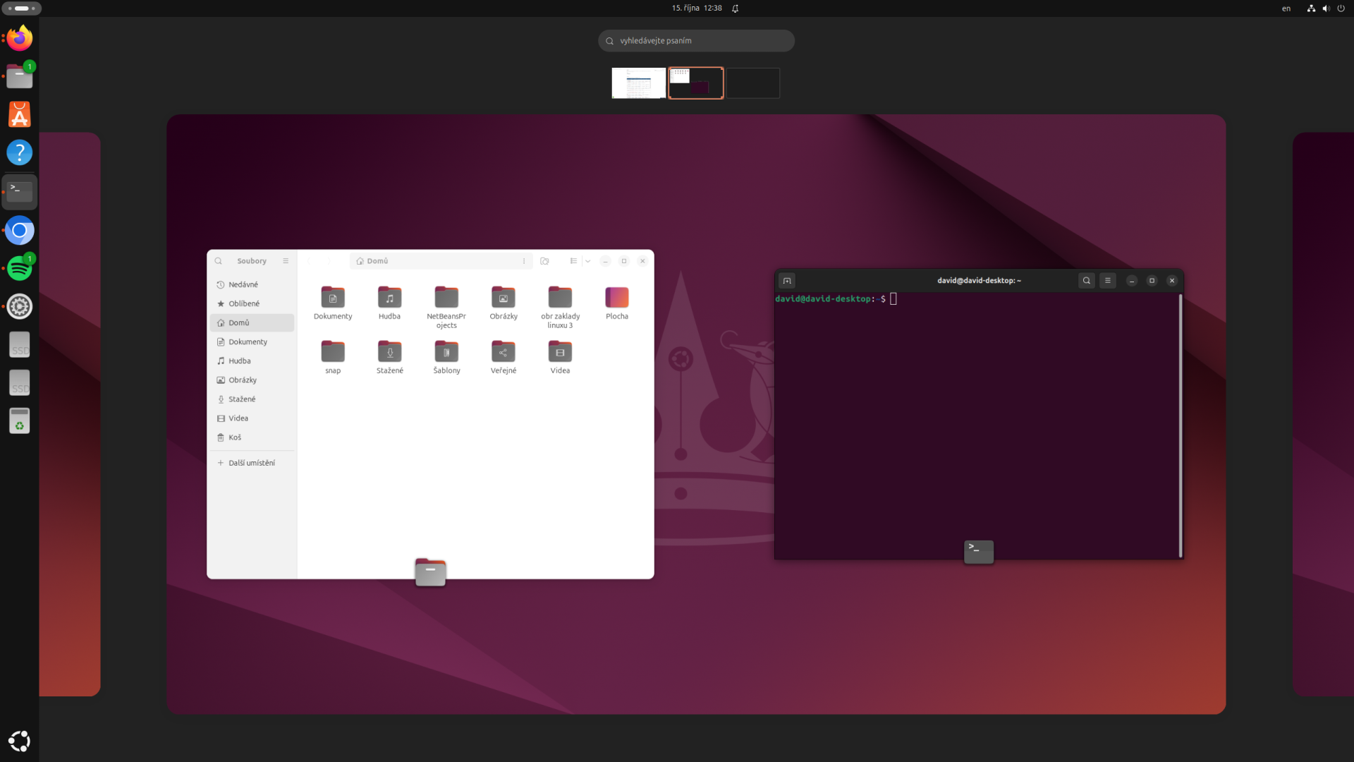 Prehľad pracovných plôch v Ubuntu - Základy Linuxu - Základy Linuxu