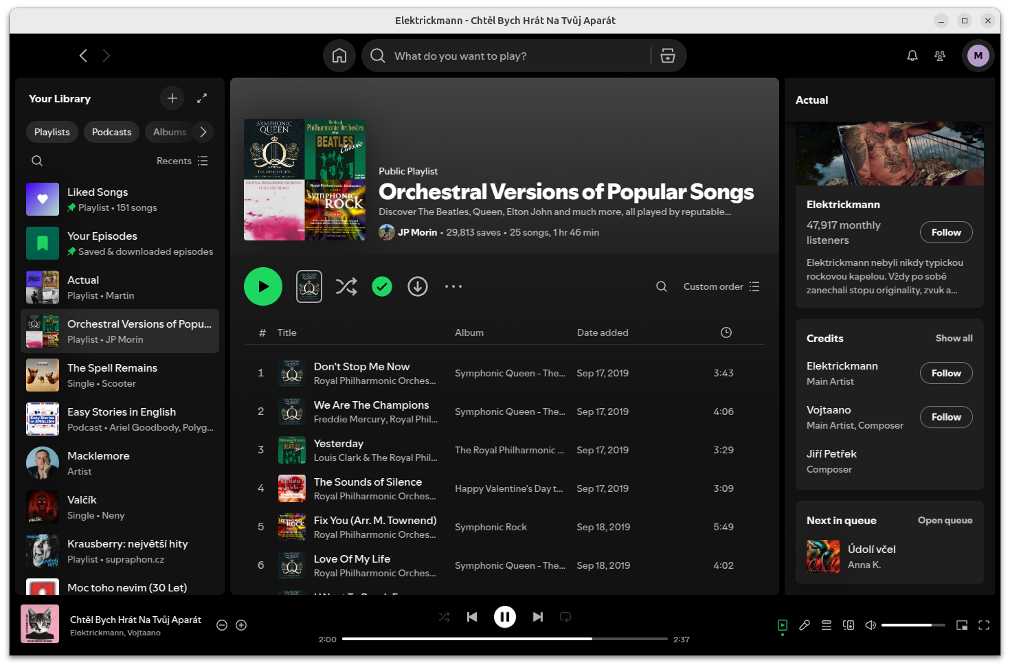 Spotify v Ubuntu - Základy Linuxu - Základy Linuxu