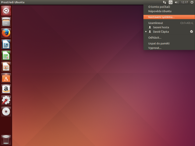 Pracovná plocha v Ubuntu Linuxe - Základy Linuxu