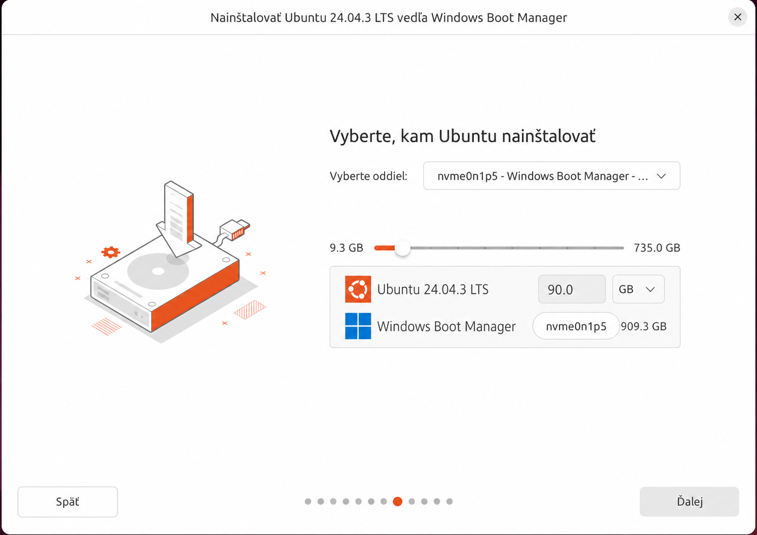 Výber disku - Základy Linuxu