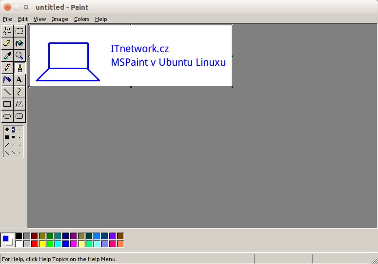 Mspaint v Linuxe cez Wine - Základy Linuxu