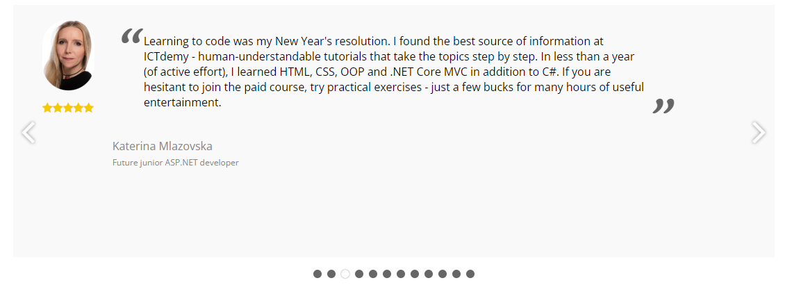 Carousel na ITnetwork - Best practices pre návrh softwaru