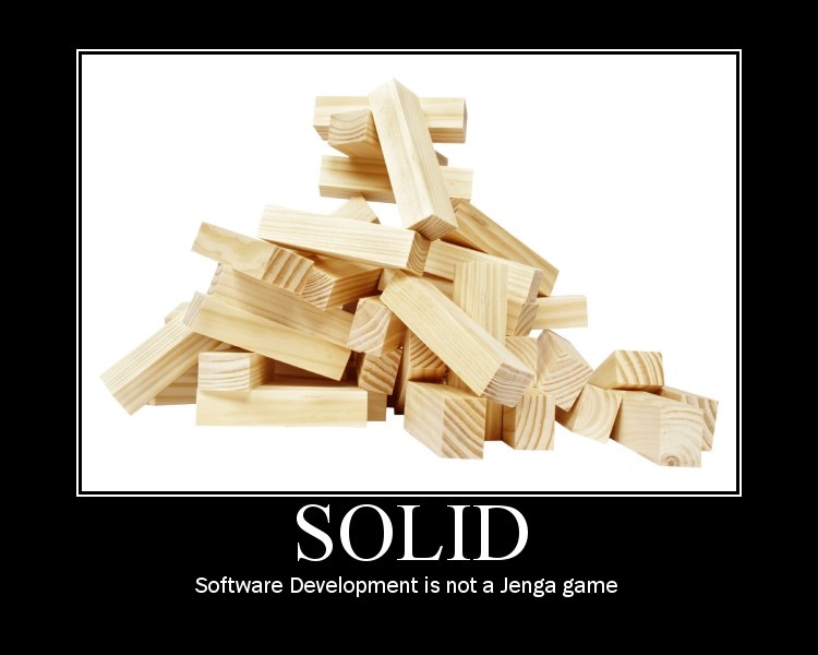 SOLID – Vývoj softvéru nie je hra Jenga