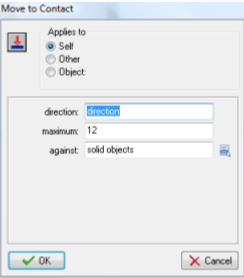 Akcia Move to contact - Game maker - Plošinovky