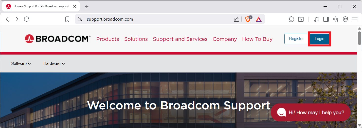 Prihlásenie do účtu Broadcom - Základy Windows - Základy Windows