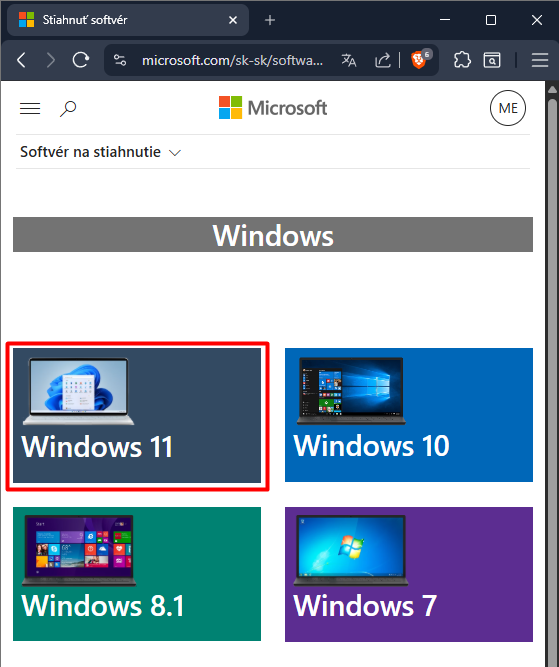 Stiahnutie pre Windows 11 - Základy Windows