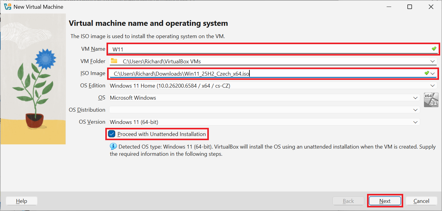 Výber iso súboru vo VirtualBoxe - Základy Windows - Základy Windows