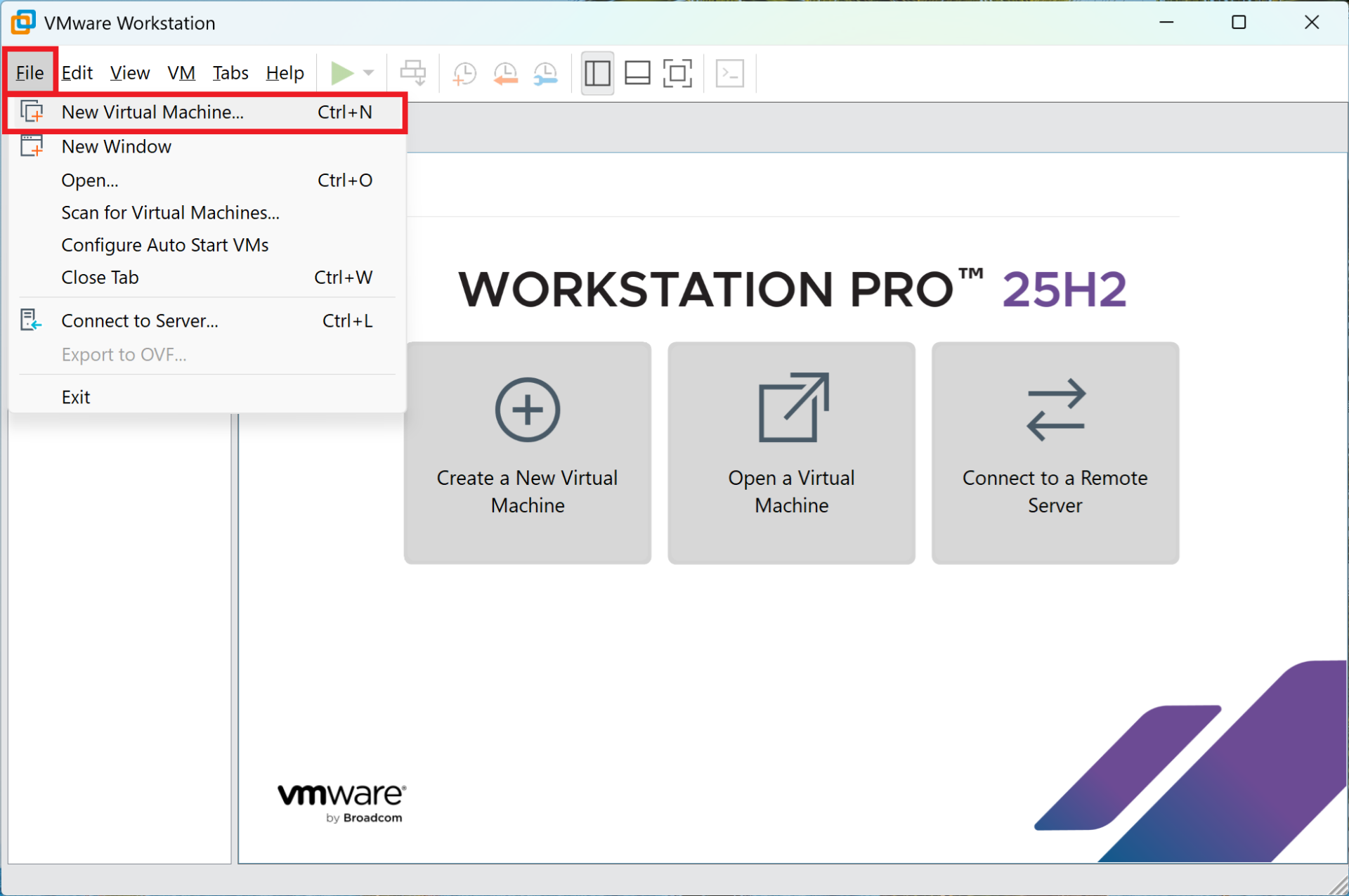 Vytvorenie nového virtuálneho stroja vo VMware Workstation Pro - Základy Windows - Základy Windows