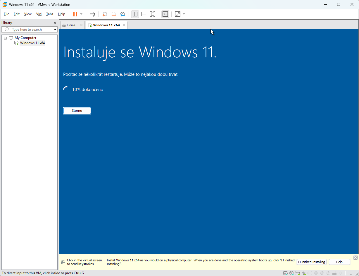 Inštalácia Windows do VMware - Základy Windows - Základy Windows