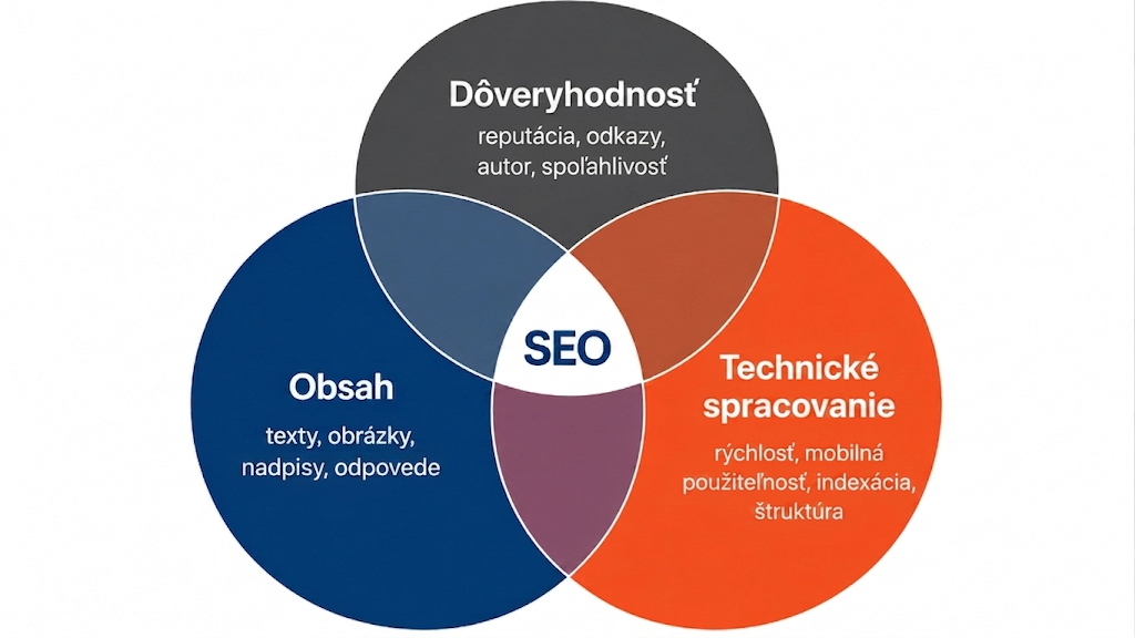 Základné oblasti SEO - SEO - Optimalizácia webov pre vyhľadávače