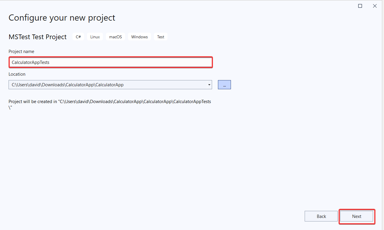 Názov projektu - Testovanie v C# .NET