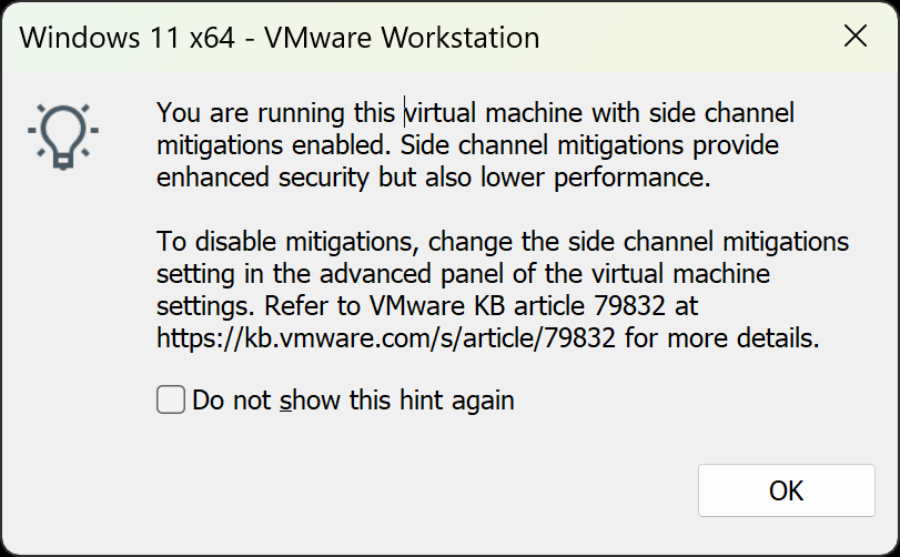 Bezpečnostný režim v VMware Workstation Pro - Základy Windows - Základy Windows