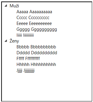 TreeView v C# .NET WPF - Okenné aplikácie v C # .NET WPF