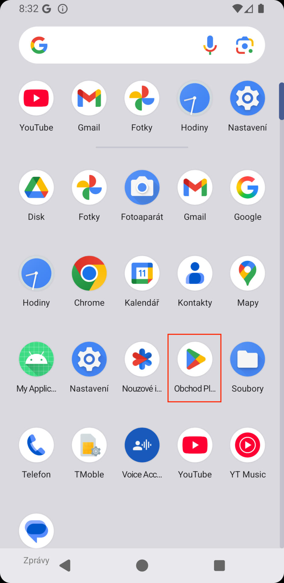 Aplikácia Google Play na Androide - Využívanie aplikácií na telefóne - Využívanie aplikácií na telefóne