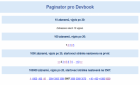 Paginátor (stránkovanie výsledkov) v PHP