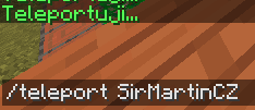 Skript na teleport v jazyku Skriptu - Skript - Minecraft modding bez Javy