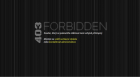 Šablóna: Chyba 403 - Forbidden